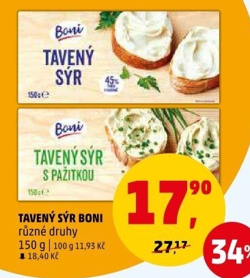 Sýr tavený Boni