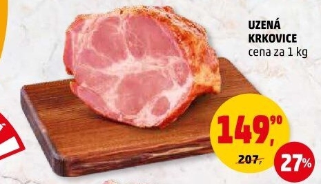Uzená krkovice