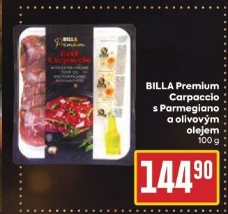 Carpaccio Billa Premium