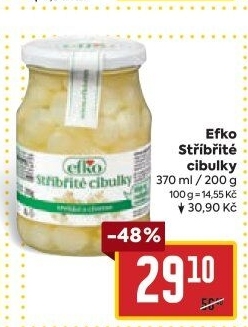 Cibulky stříbřité Efko