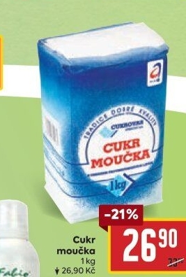 Cukr moučka Cukrovar Vrbátky