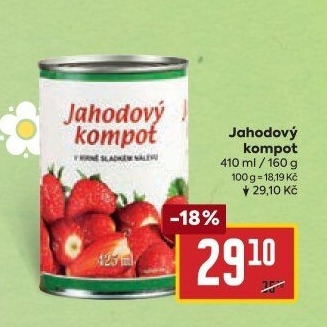Kompot jahody