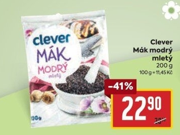 Mák modrý Clever