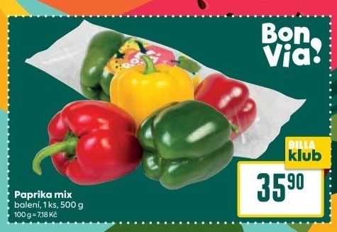Paprika mix Billa Bonvia