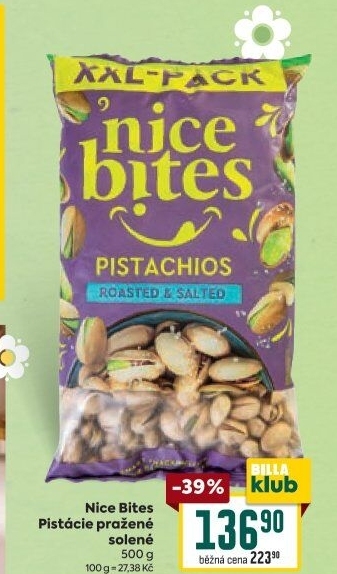 Pistácie pražené Nice Bites