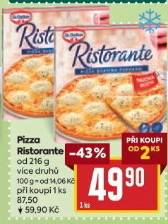 Pizza mražená Ristorante Dr. Oetker