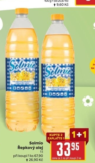 Řepkový olej Solmio