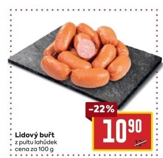 Špekáčky Lidový buřt