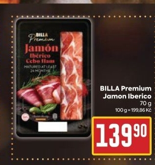 Šunka Jamón Iberico Billa Premium