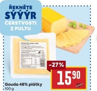 Sýr Gouda 48%