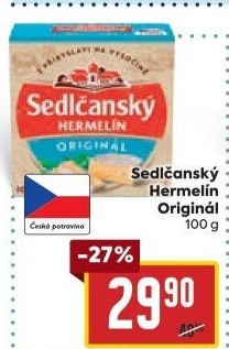 Sýr Hermelín Sedlčanský