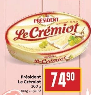 Sýr Le Crémiot Président