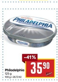 Sýr tavený smetanový Philadelphia