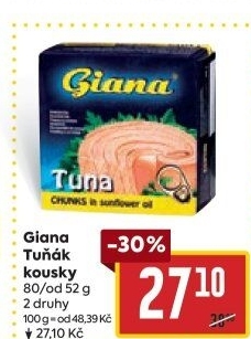 Tuňák kousky Giana