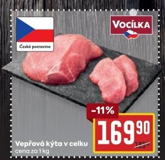 Vepřová kýta Vocílka