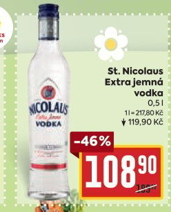 Vodka extra jemná St. Nicolaus