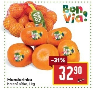 Mandarinky Billa Bonvia