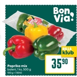 Paprika mix Billa Bonvia