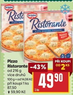 Pizza mražená Ristorante Dr. Oetker