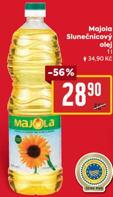 Slunečnicový olej Majola