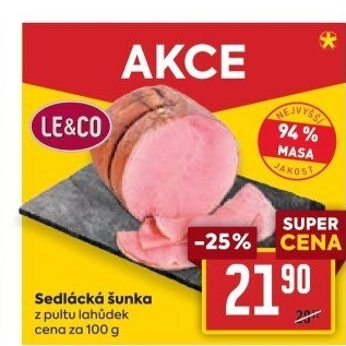 Šunka sedlácká Le&amp