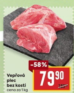 Vepřová plec bez kosti