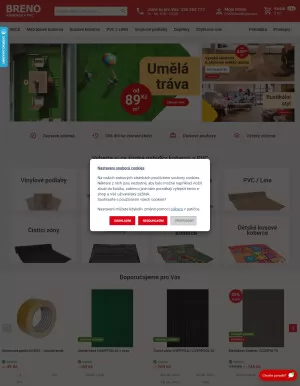 akční leták Breno koberce 20.3.2024-26.3.2024