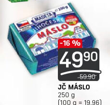 Máslo Jihočeské Madeta