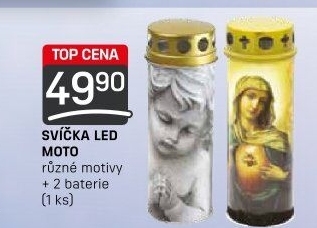 Svíčky hřbitovní LED