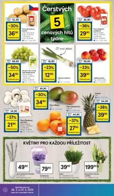 akční leták Tesco 26.3.2024-31.3.2024