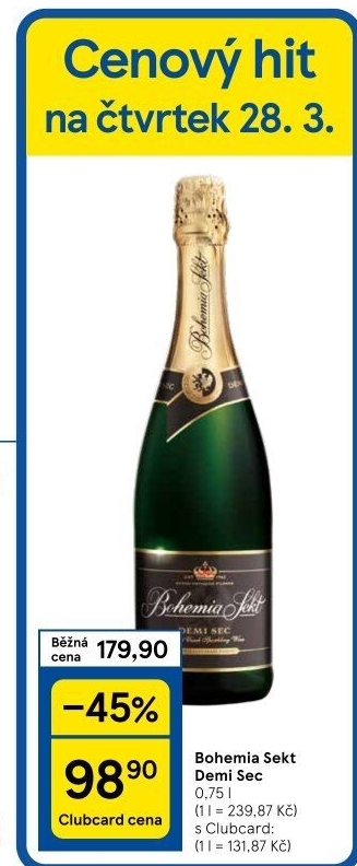 Bohemia Sekt Demi Sec