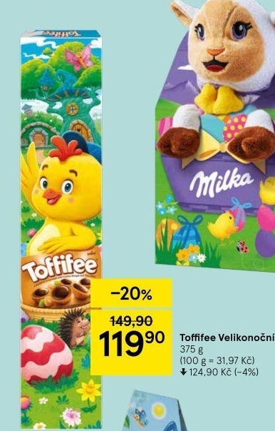 Bonboniéra velikonoční edice Toffifee Storck