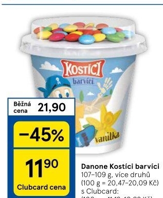 Dezert Kostíci Danone