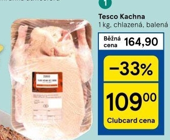 Kachna Tesco