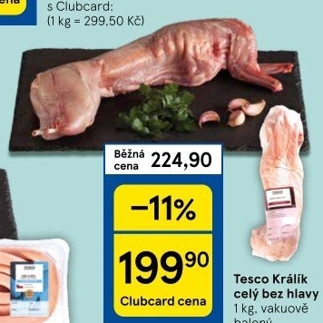 Králík Tesco