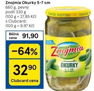 Okurky Znojmia