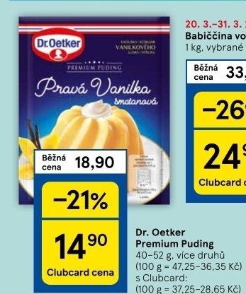 Pudink Premium Dr. Oetker