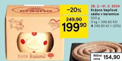 Sádlo Krásno - dárkové balení