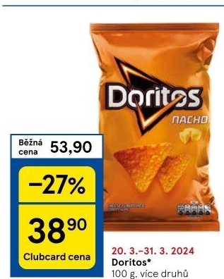 Tortilla chips Doritos
