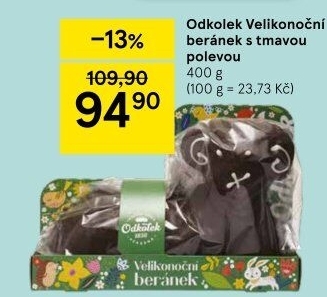 Velikonoční beránek Odkolek