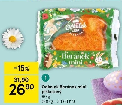 Velikonoční beránek Odkolek