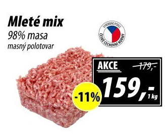 Mleté maso mix