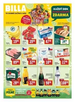 akční leták BILLA 27.3.2024-2.4.2024