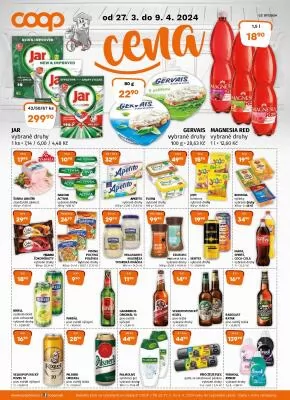 akční leták COOP 27.3.2024-2.4.2024