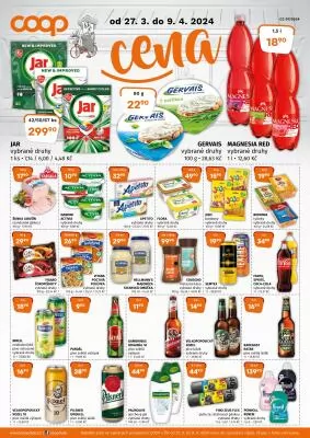 akční leták COOP 27.3.2024-9.4.2024