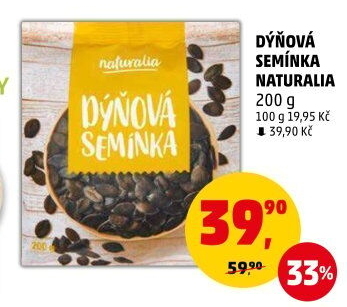 Dýňová semínka Naturalia