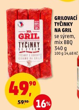 Grilovací tyčinky barbecue Na gril Penny