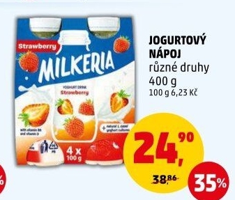 Jogurtový nápoj Milkeria