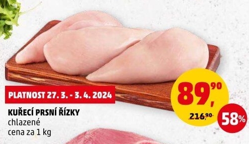 Kuřecí prsní řízky