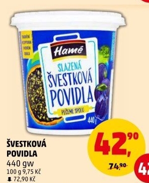Povidla Hamé